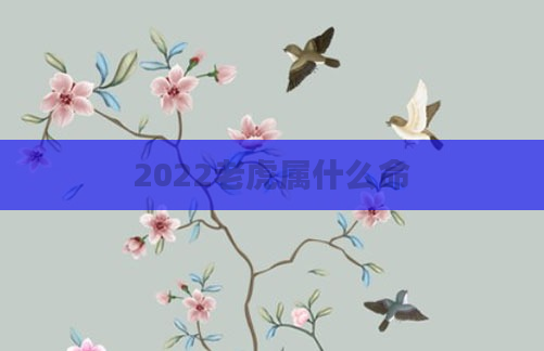 2022老虎属什么命