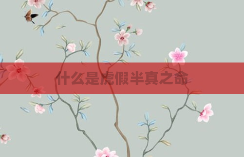 什么是虎假半真之命