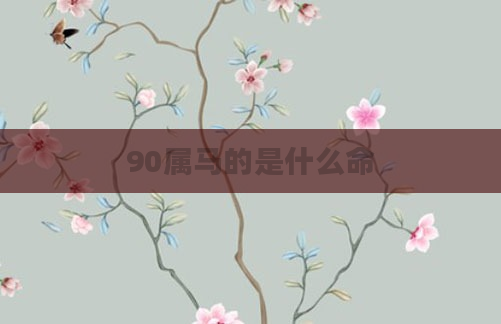 90属马的是什么命