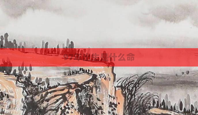 97年出生是什么命