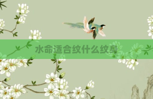 水命适合纹什么纹身