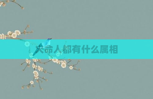 火命人都有什么属相