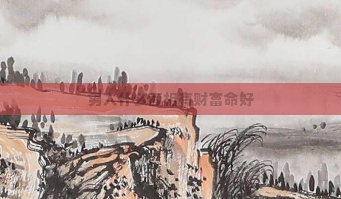 男人什么面相有财富命好