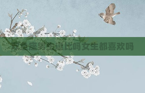 双鱼座男生逗比吗女生都喜欢吗