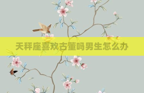 天秤座喜欢古董吗男生怎么办