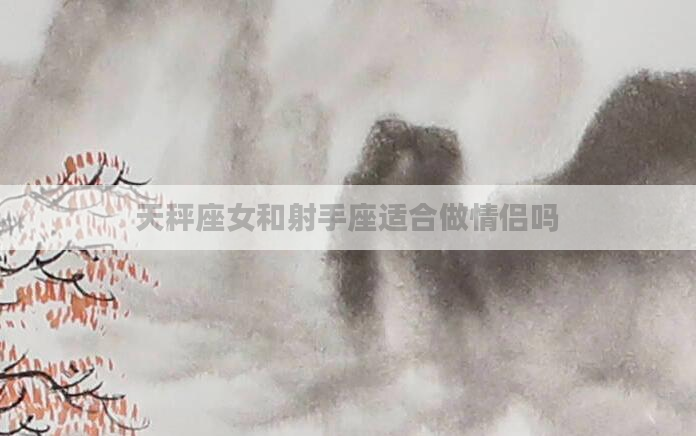 天秤座女和射手座适合做情侣吗