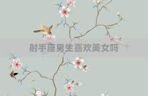 射手座男生喜欢美女吗