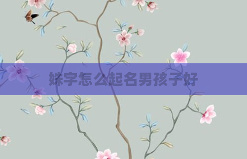 姝字怎么起名男孩子好