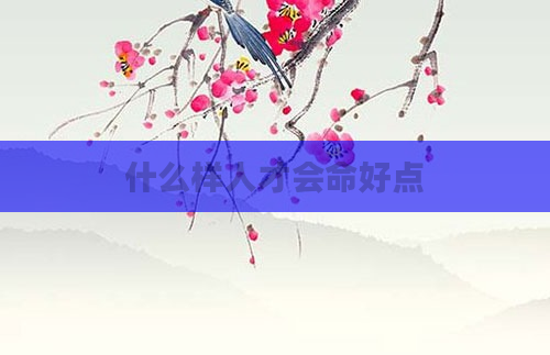 什么样人才会命好点