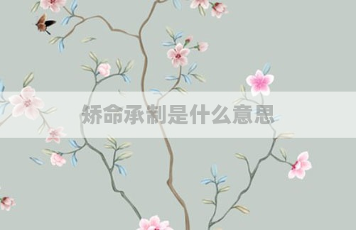 矫命承制是什么意思