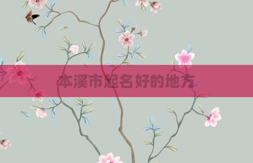 本溪市起名好的地方