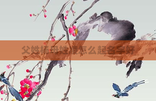 父姓杨母姓凌怎么起名字好