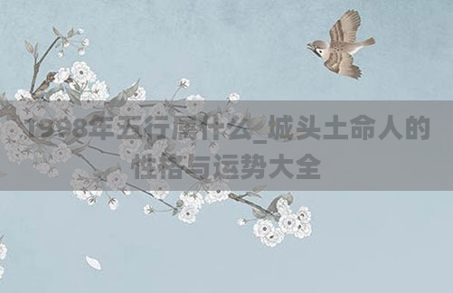 1998年五行属什么_城头土命人的性格与运势大全