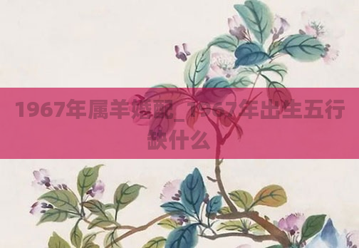 1967年属羊婚配_1967年出生五行缺什么