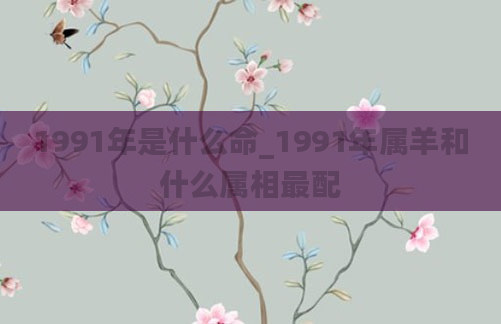 1991年是什么命_1991年属羊和什么属相最配