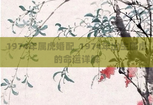 1974年属虎婚配_1974年出生属虎的命运详解