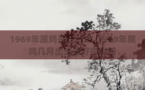 1969年属鸡是什么命_1969年属鸡几月出生最好命说明