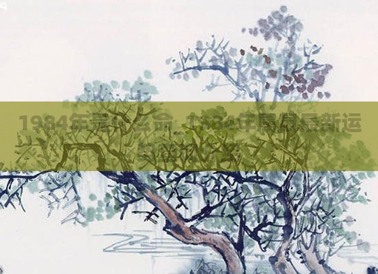 1984年是什么命_1984年属鼠最新运势查询介绍