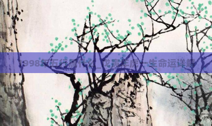 1998年五行属什么_戊寅年虎一生命运详解