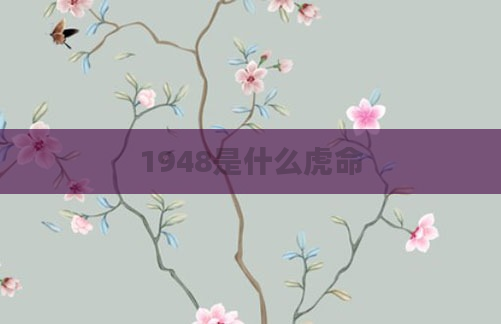 1948是什么虎命