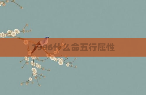 1996什么命五行属性