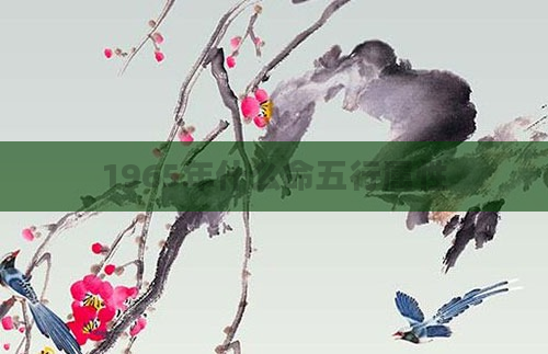 1965年什么命五行属性