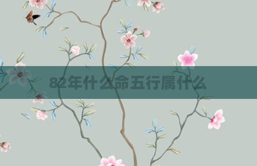 82年什么命五行属什么