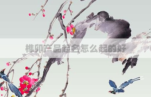 榫卯产品起名怎么起的好
